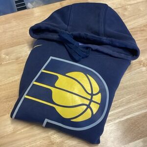 Men's Nike Indiana‎ Pacers Athletic Hoodie Medium NBA Basketball